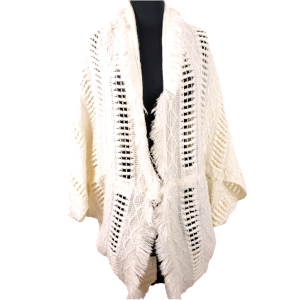 American Eagle Fringe Cardigan